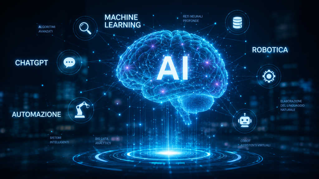 glossario intelligenza artificiale con termini AI spiegati in modo semplice